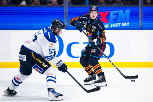 Karlskogas Johan Motin och Djurgårdens Wilson Björck