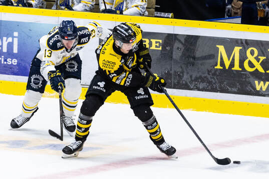 Södertäljes Henrik Eriksson och Västerås Anton Gradin