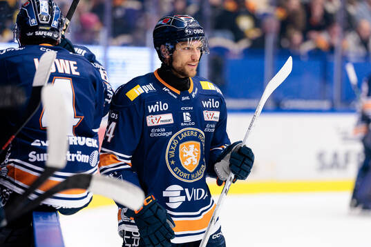 Växjös Eric Martinsson jublar