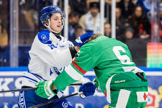Leksands Anton Johansson och Rögles Carter Ashton