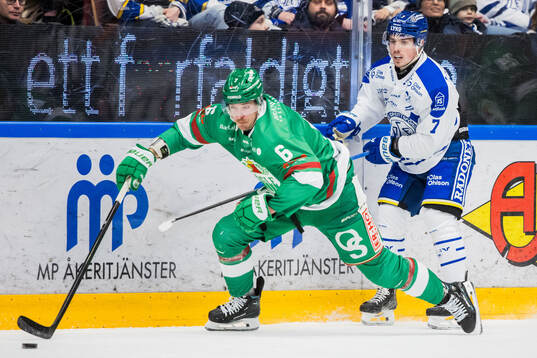 Rögles Carter Ashton och Leksands Marcus Karlberg