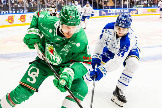 Rögles Carter Ashton och Leksands Arvid Eljas