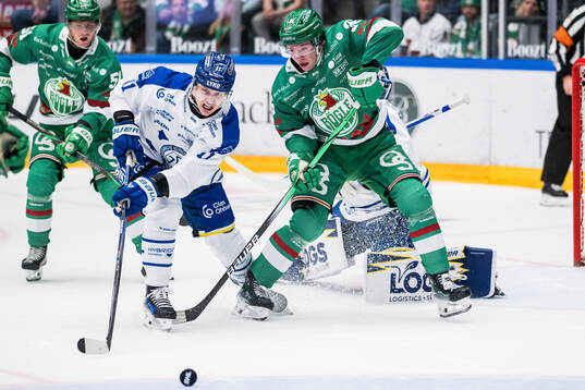 Leksands Martin Karlsson och Rögles Axel Smeds