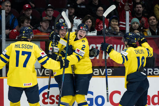 Felix Nilsson, Anton Wahlberg, Rasmus Bergqvist and Victor