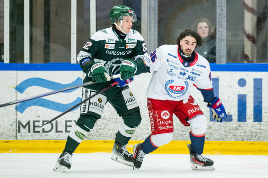 Tingsryds Joel Svensson och Oskarshamns Kevin Karlsson