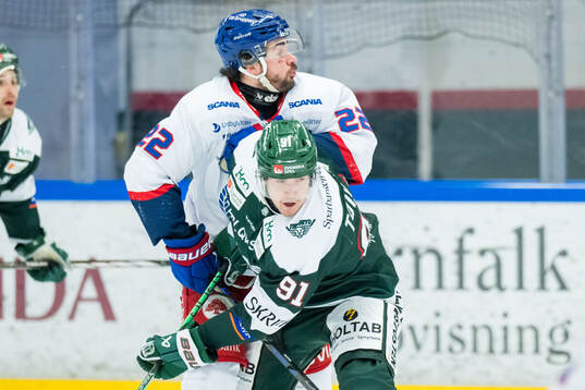 Oskarshamns Erik Reed Bradford och Tingsryds Artturi Toivola