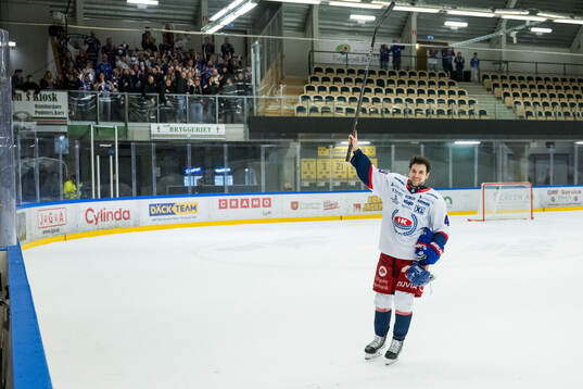 Oskarshamns Michael Joyaux jublar