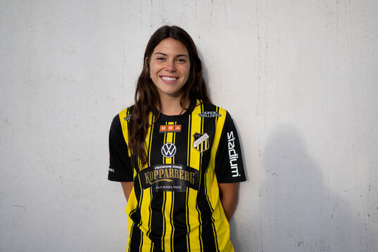 Häckens nyförvärv Helena Sampaio poserar för ett porträtt den 4 januari 2025 i Göteborg. 