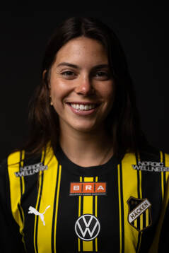 Häckens nyförvärv Helena Sampaio poserar för ett porträtt den 4 januari 2025 i Göteborg. 