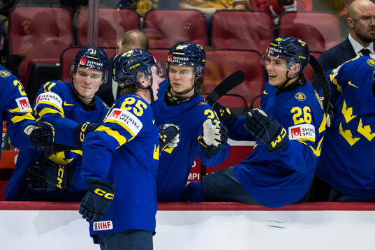Otto Stenberg of Sweden celebrates