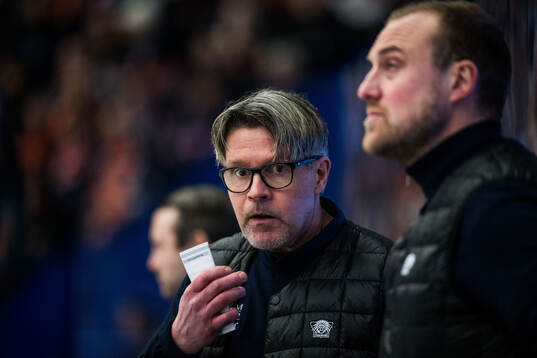 Linköpings tränare Anders Karlsson och assisterande