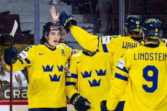 David Edstrom, Theo Lindstein, Felix Unger Sörum and Tom