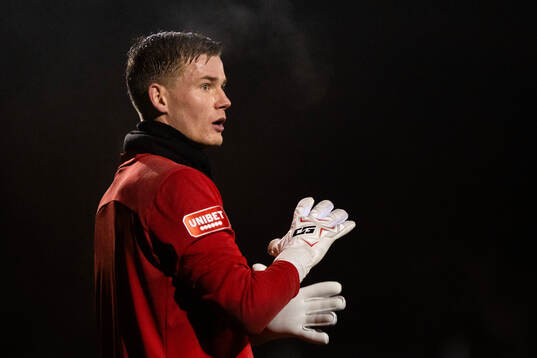 Helsingborgs målvakt Johan Brattberg