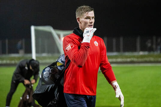 Helsingbirgs målvakt Johan Brattberg