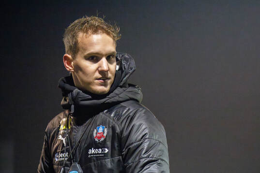 Helsingbirgs assisterande tränare Elias Åkeborg