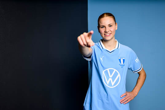 Malmö FF presenterar Katariina Kosola som en ny spelare