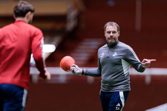 Östers assisterande tränare Torbjörn Arvidsson