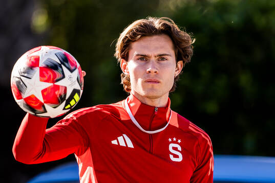 Markus Solbakken of Sparta Prag