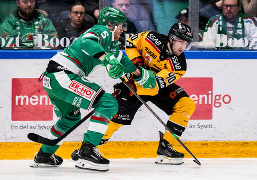 Rögles Ludvig Claesson och Luleås David Lilja
