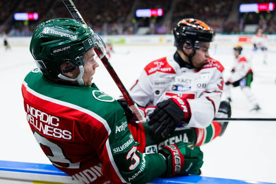 Frölundas Albin Sundin och Örebros Glenn Gustafsson