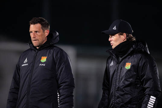 GAIS assisterande tränare Kenneth Gustafsson och tränare