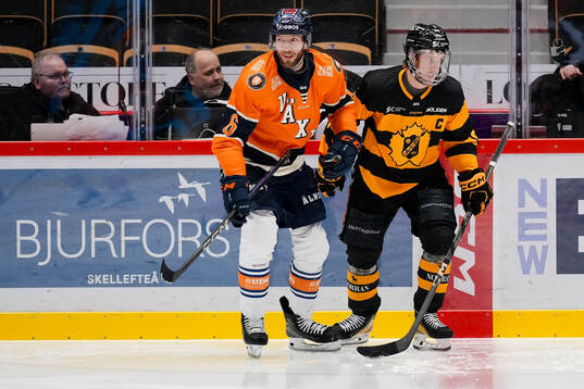 Växjös Petter Granberg och Skellefteås Jonathan Pudas