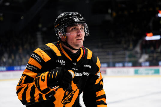 Skellefteås Max Lindholm jublar