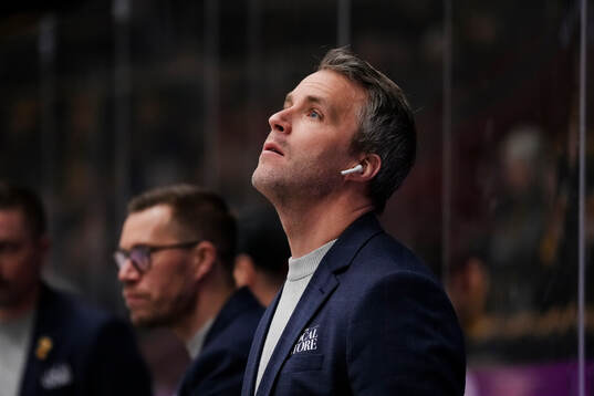 Skellefteås assisterande tränare Pontus Petterström