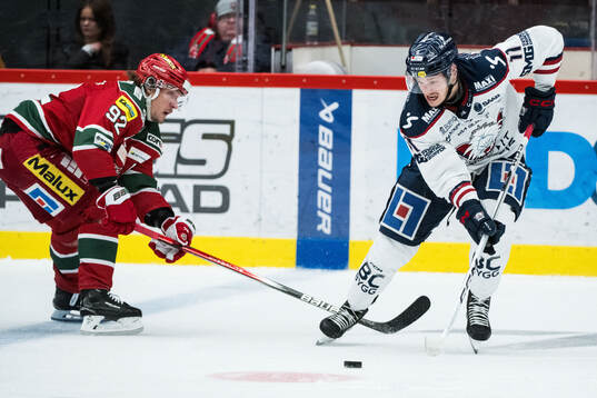 Modos Jesper Olofsson och Linköpings Henrik Törnqvist