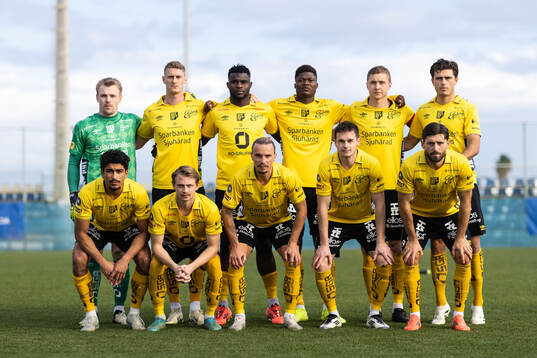 The starting eleven of Elfsborg