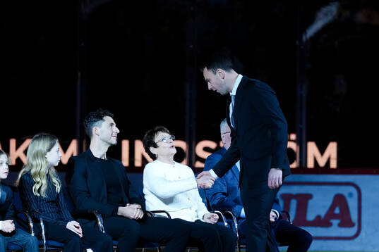 Joakim Lindström och familj