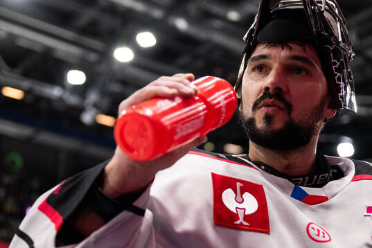 Goaltender Jakub Kovar of Sparta Prague