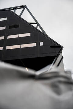 General exterior view of Elda Stadion ahead of the UEFA Europa League football match between Malmö FF and Twente on January 23, 2025 in Malmö. 