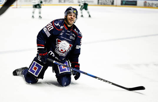 Linköpings Lance Bouma jublar