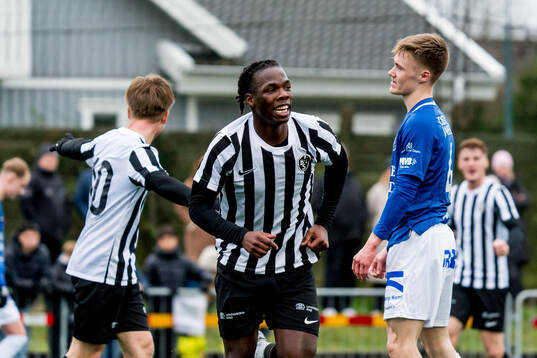 Landskronas Xavier Odhiambo jublar