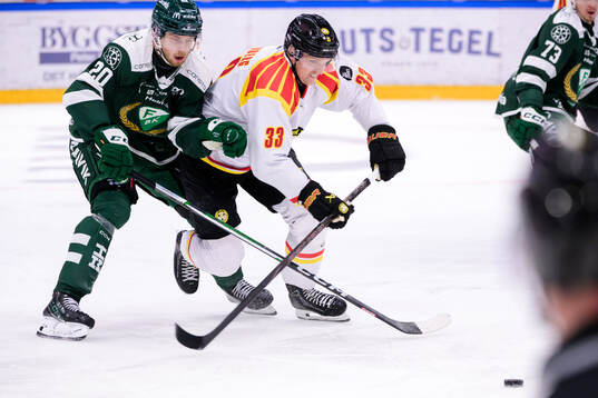 Färjestads Marcus Westfält och Brynäs Jakob Silfverberg