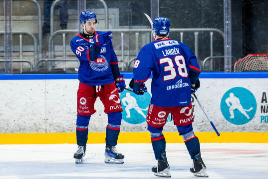 Oskarshamns Liam Hawel jublar