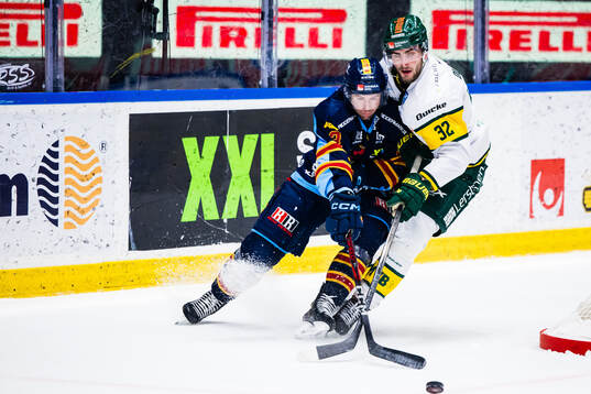 Djurgårdens August Berg och Björklövens Jacob Olofsson