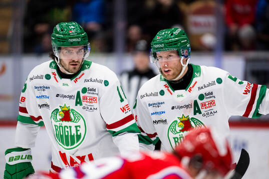 Rögles Ludvig Claesson och Dennis Everberg