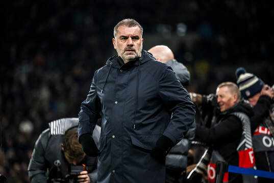 Head coach Ange Postecoglou of Tottenham Hotspur