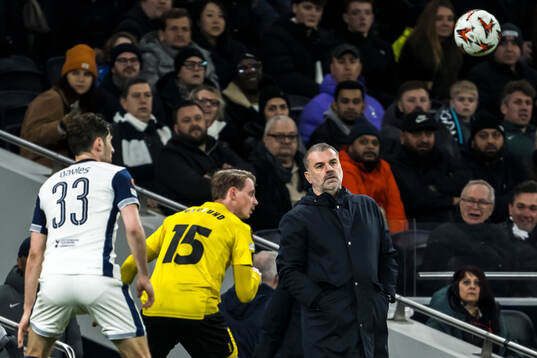 Head coach Ange Postecoglou of Tottenham Hotspur
