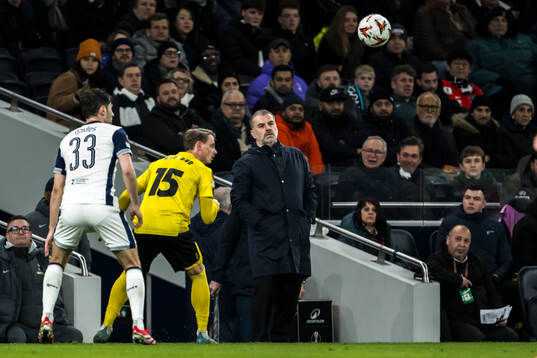 Head coach Ange Postecoglou of Tottenham Hotspur