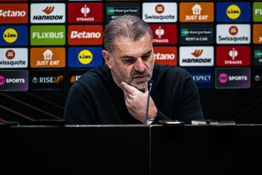 Head coach Ange Postecoglou of Tottenham Hotspur