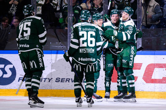 Färjestads Michael Lindqvist, Alexander Ljungkrantz och