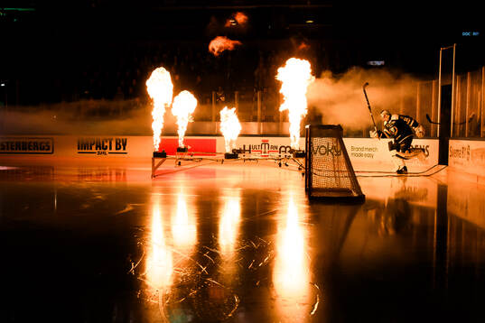 Färjestads målvakt Damian Clara