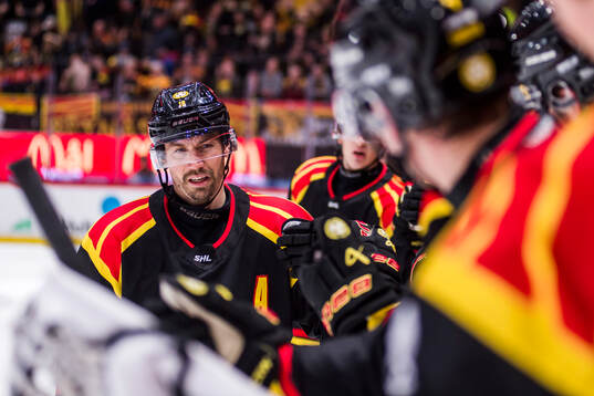 Brynäs Anton Rödin jublar