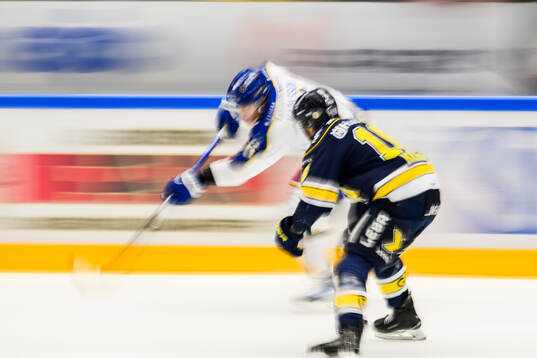 Leksands Martin Karlsson och HV71s Tanner Kero