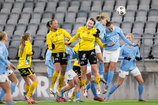 Elfsborgs Stina Jensen och Ellen Nilsson