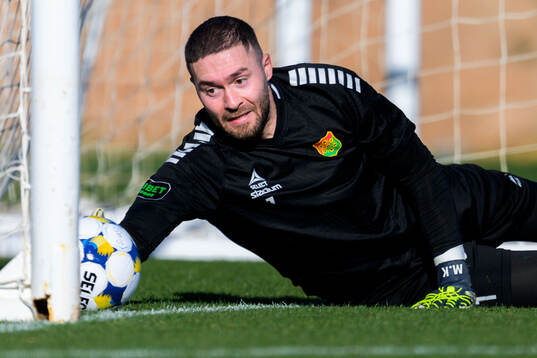 GAIS målvakt Mergim Krasniqi