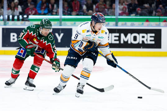 Frölundas Nicklas Lasu och Växjös Victor Stjernborg